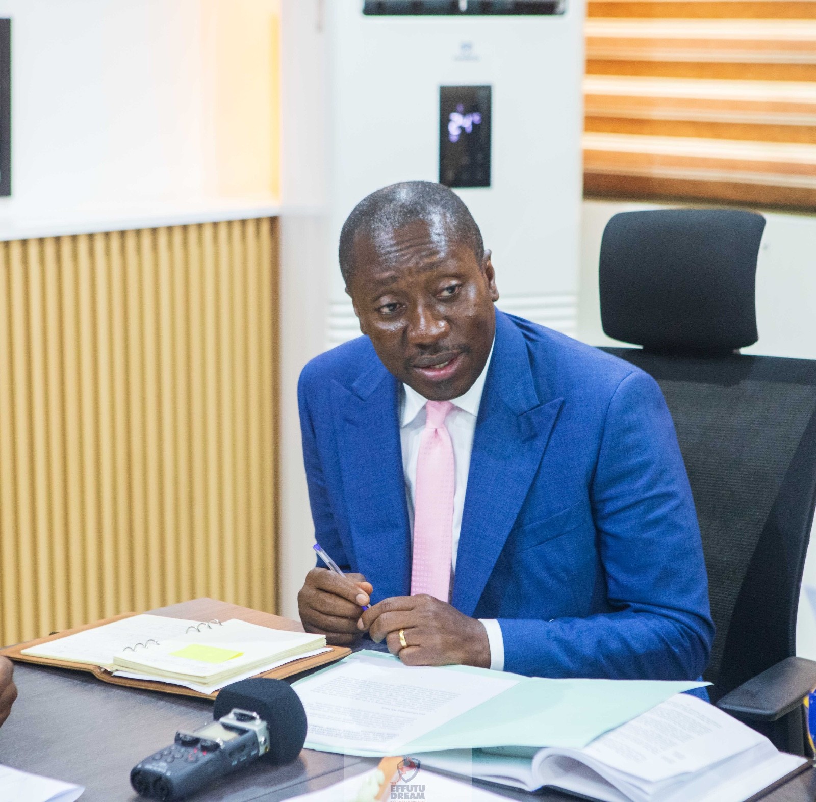 Afenyo-Markin promises to address challenges at ECG, assumes position as new Board Chairman