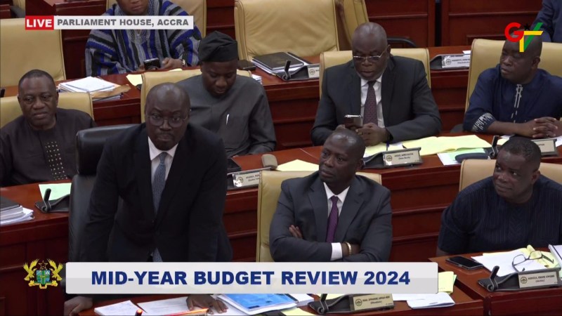 2024 Mid-Year Budget: Minority attacks gov't policies, lists all “nuisance” taxes under NPP