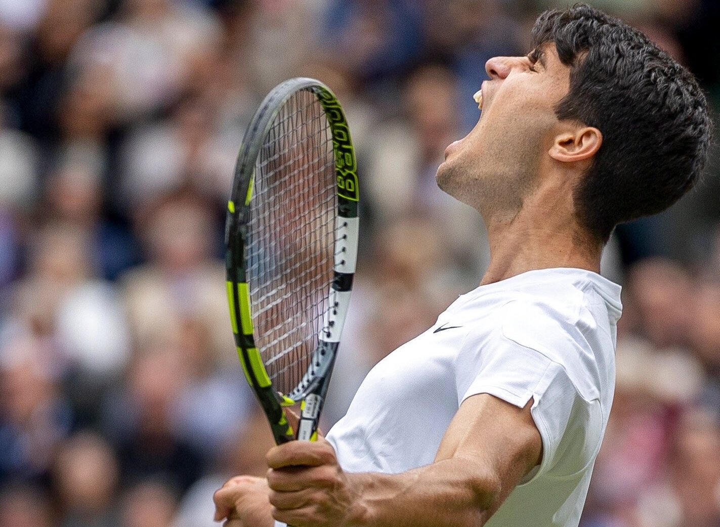 Carlos Alcaraz beats Medvedev to reach his second consecutive Wimbledon final