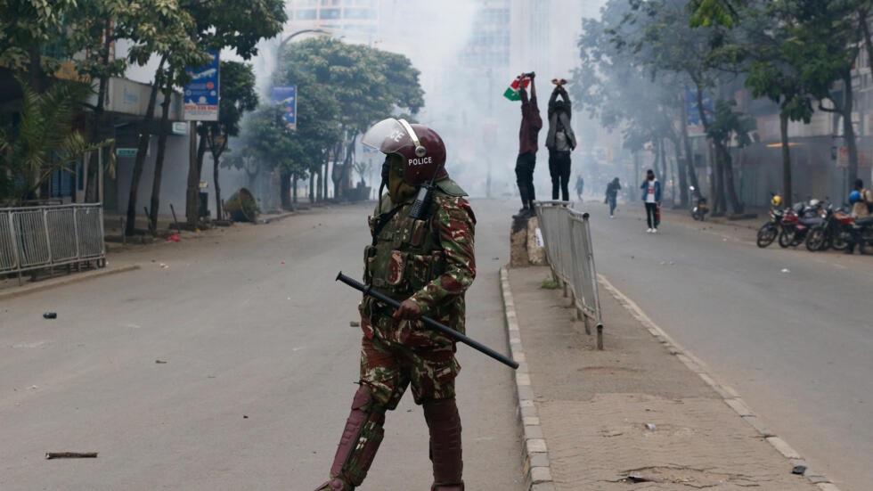 Kenya police ban protests in capital Nairobi