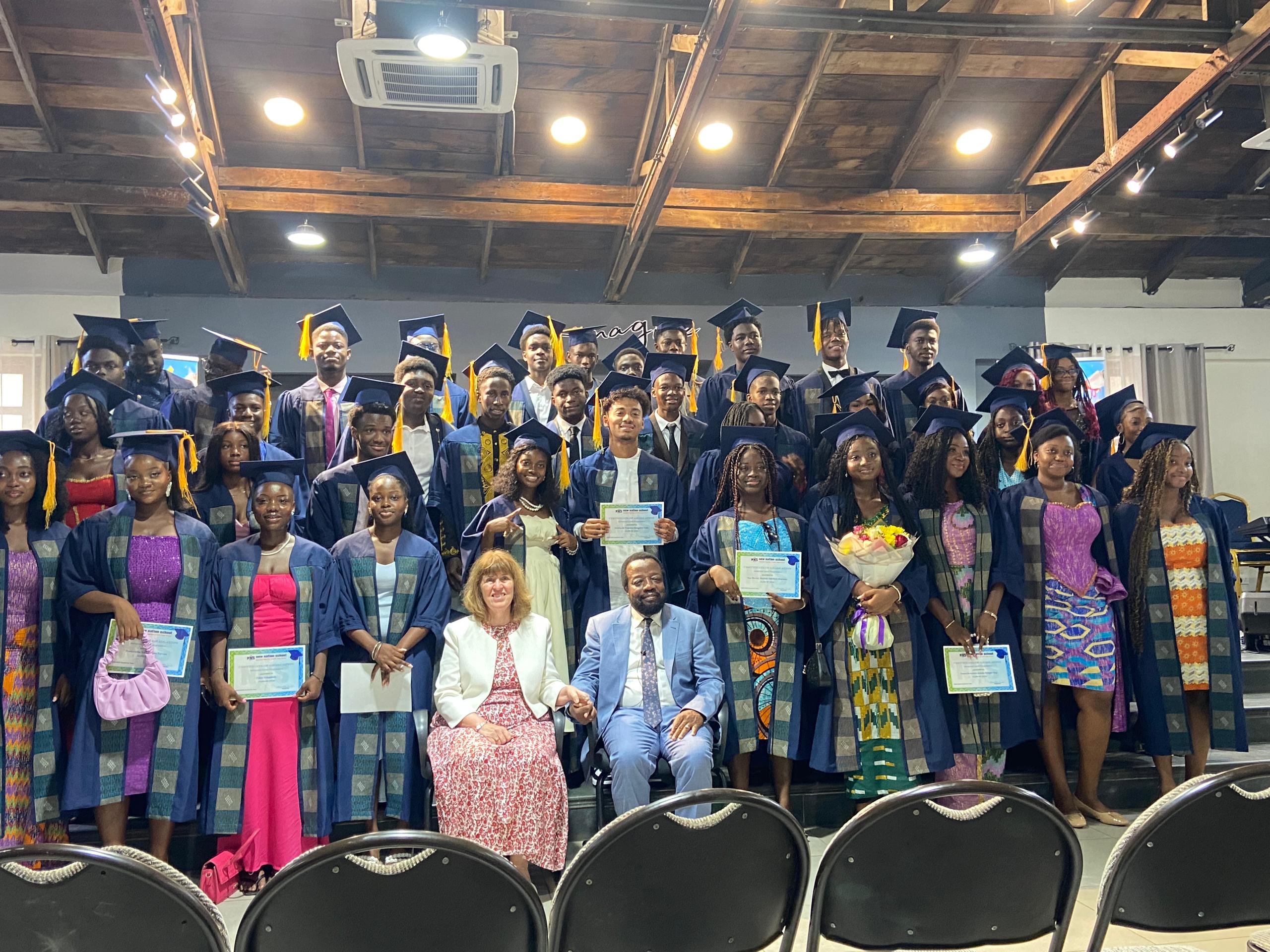 New Nation School holds 10th graduation ceremony